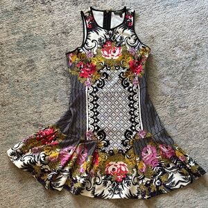 Juicy Couture Floral Patterned Mini Dress